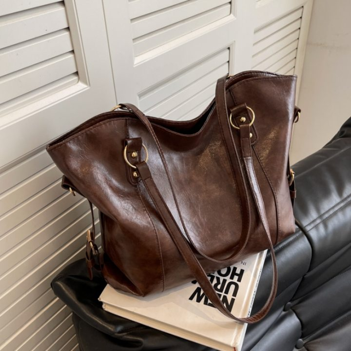 おしゃれなレディースハンドバッグ 大容量トートバッグ レディース 本革 ショルダーバッグ クロスボディバッグ ハンドバッグ