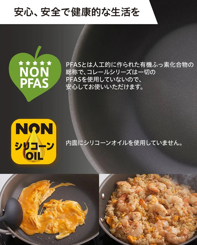 【燕三条の百年鍋县製造店】チタン合金フライパン
