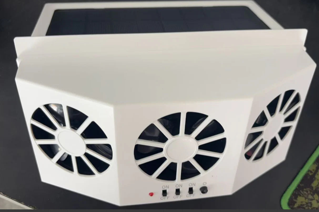 カ-エアサ-キュレ-タ-換気扇 夏のソ-ラ-ク-リングフアン 車用換気扇