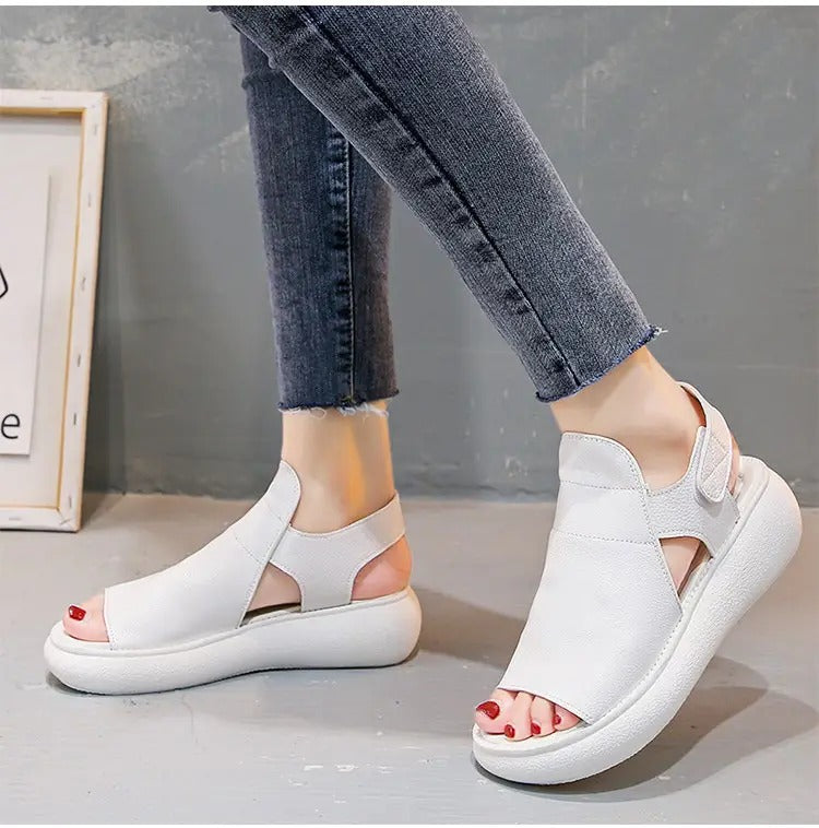 厚底サンダル 【超お買い得！2足目半額】