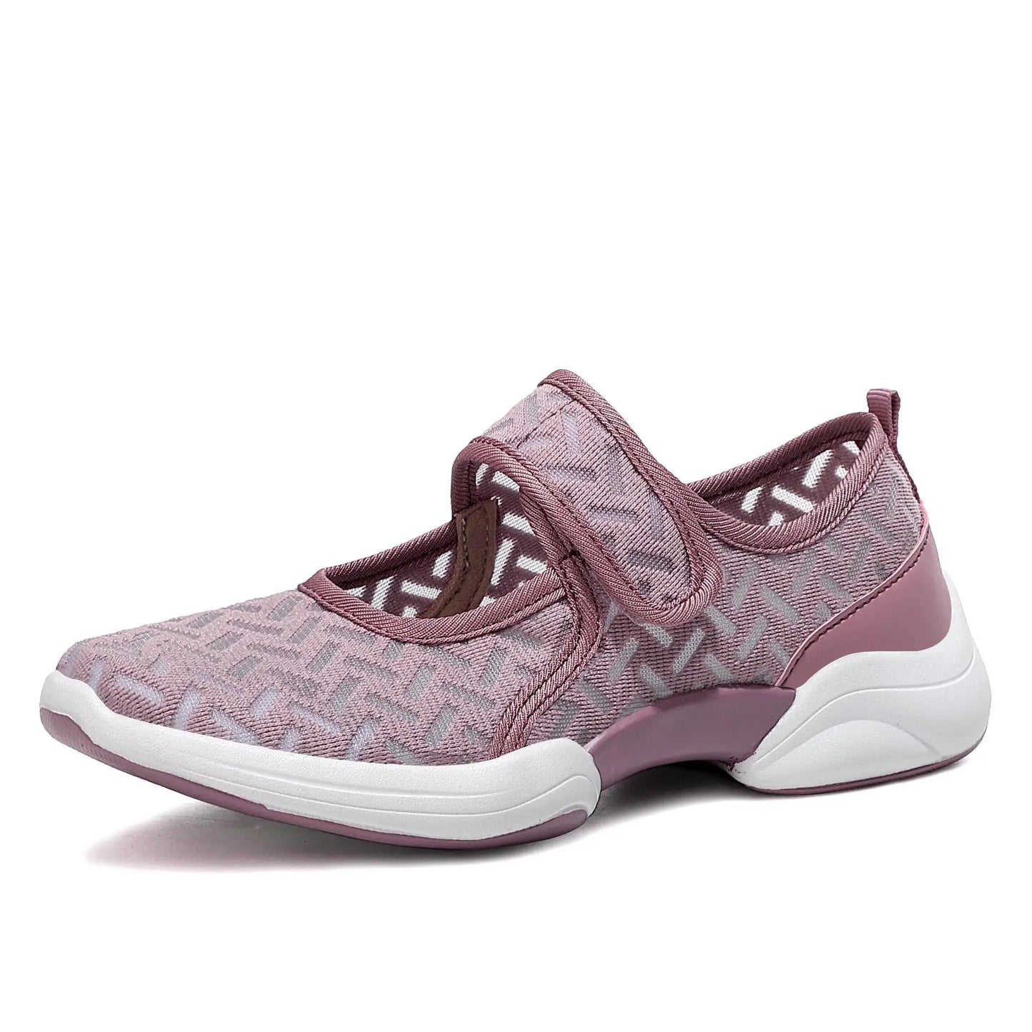 【メッシュスニーカー】メッシュデザイン　滑り止め　指にやさしいベロ　履き脱ぎやすい