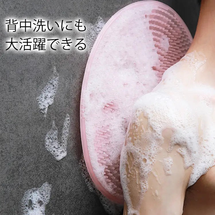 【マッチ式フットブラシ】2点目無料! 足元ケア簡単ラクラク！ しっかり洗浄 マッサージ効果 角質ケア